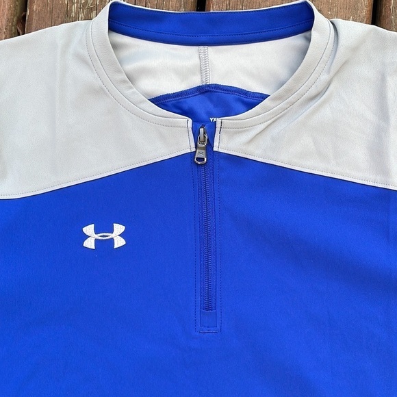 Under Armour Loose Baseball Short Sleeve Shirt - Picture 2 of 7